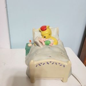 Vintage ceramic Classic Pooh Night light